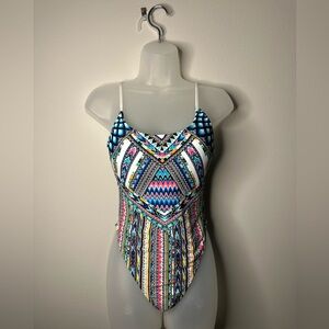 Bikini Lab Swimwear Geo Print One Piece Size Small